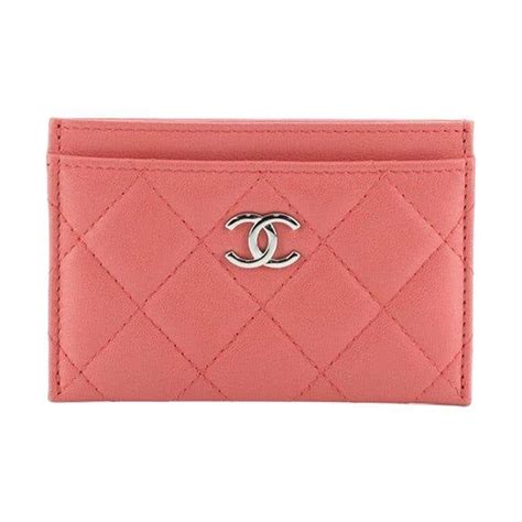 chanel jewel hook card holder|CHANEL Lambskin Quilted CC Hook Card Holder White.